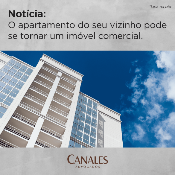 O apartamento do seu vizinho pode se tornar um imóvel comercial